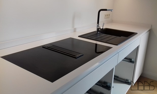 Bergisch Gladbach Silestone Arbeitsplatte Blanco Zeus Extreme