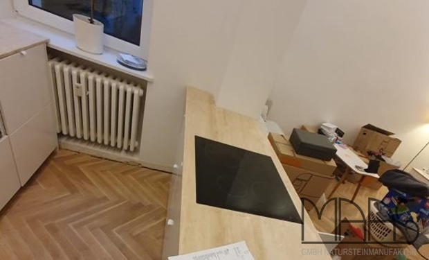 Berlin Marmor Arbeitsplatten und Rückwand Travertin Beige CC