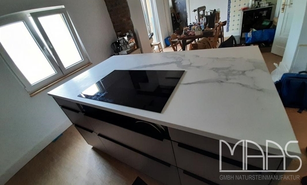Bornheim Level Keramik Arbeitsplatten Calacatta