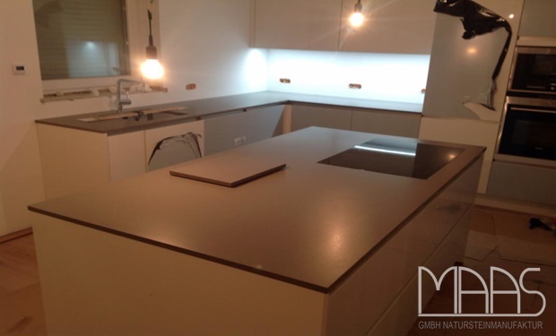 Dortmund Silestone Arbeitsplatten Gris Expo