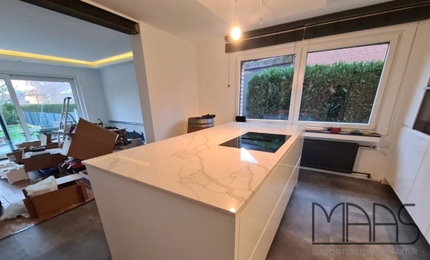 Erftstadt Dream Quarzagglo Arbeitsplatten Dream Calacatta Oro