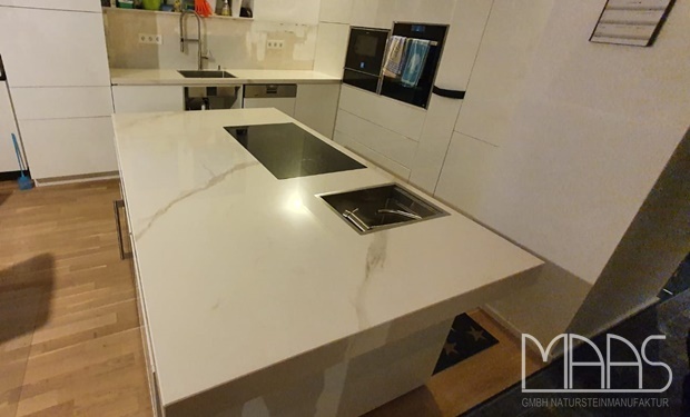Essen Laminam Arbeitsplatten Calacatta Oro Venato
