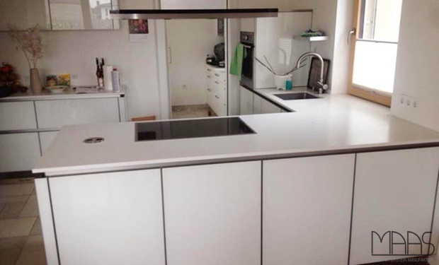 Gmunden Silestone Arbeitsplatten Blanco Zeus Extreme