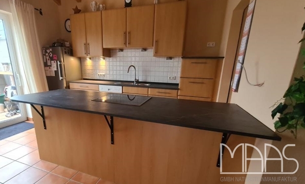 Ingelheim am Rhein Dekton Arbeitsplatten und Wischleiste Laurent