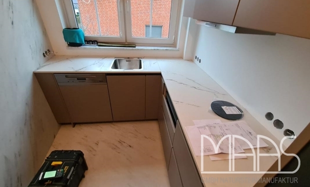 Dekton Arbeitsplatten, Rückwand und Wischleisten