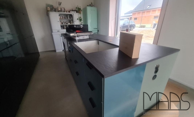 Kitzingen Dekton Arbeitsplatte Sirius