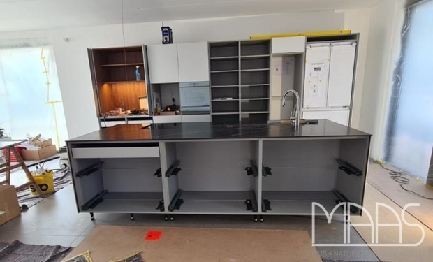 Koblenz Keramik SapienStone Arbeitsplatte Dark Marquina