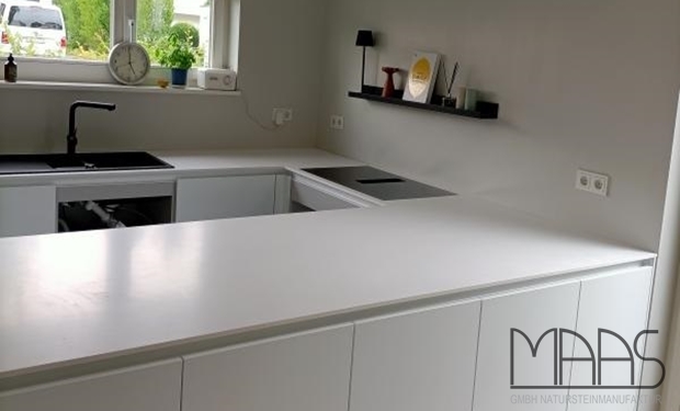 Köln Compac Arbeitsplatten Absolute Blanc