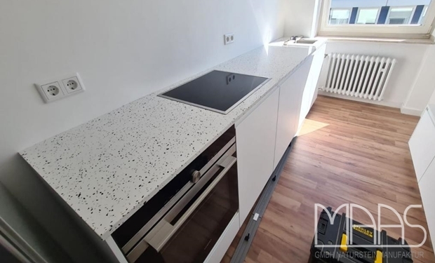 Köln Diresco Arbeitsplatten YU002 Terrazzo White