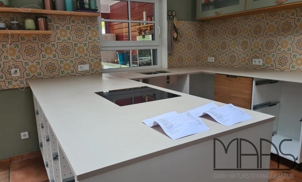 Köln IKEA Küche mit Dekton Arbeitsplatten Sasea