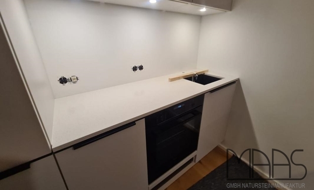 Köln K2 Quarz Arbeitsplatten Ice White