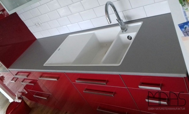 Leipzig Caesarstone Arbeitsplatten Sleek Concrete