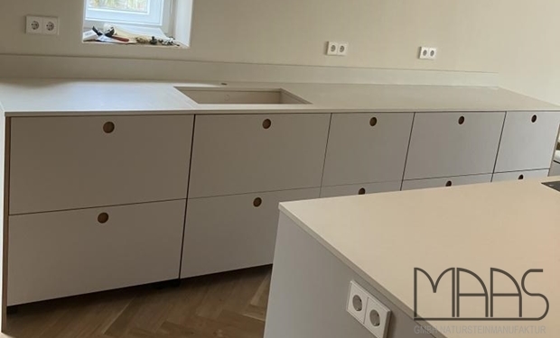 Teltow Dekton Arbeitsplatten und Wischleisten Aeris