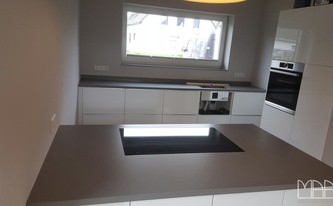 Küche in Aachen mit Silestone Arbeitsplatten