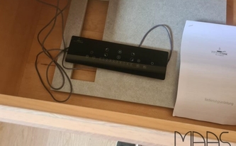 Invisacook Bedienfeld in der Schublade