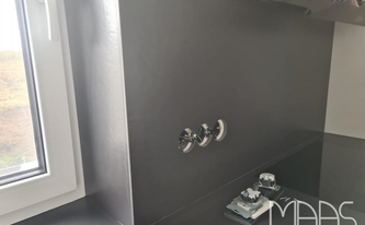 Dekton Rückwand Sirius in Babenhausen montiert