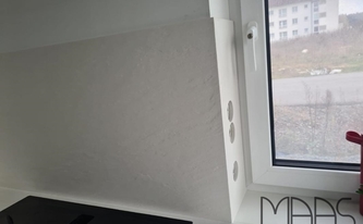 Laminam Arbeitsplatte und Rückwand Ardesia Bianco a Spacco