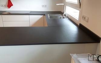 UltraTextur der Dekton Arbeitsplatten Sirius