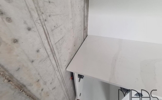 2 cm dicke Silestone Arbeitsplatte Eternal Calacatta Gold