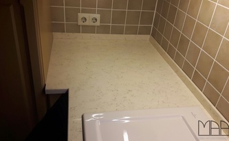 3 cm dicke Silestone Arbeitsplatten