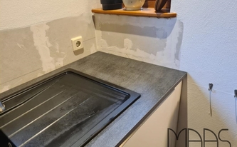 Dekton Arbeitsplatte Bromo mit Spüle