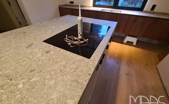 Marazzi Arbeitsplatte Ceppo di Gre mit Ceranfeld