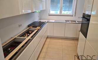 Aufmaß der Küche in L-Form in Bonn