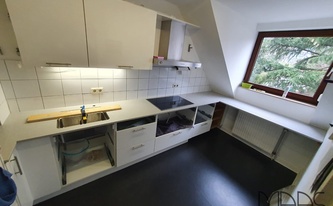 Küche in Bonn mit Silestone Arbeitsplatten Eternal Serena