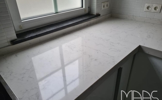 Polierte Silestone Arbeitsplatten Lagoon