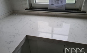 Silestone Wischleisten Lagoon in 5 cm Höhe