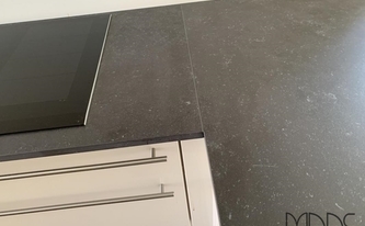 UltraMatt Oberflăchen der Dekton Arbeitsplatten Fossil