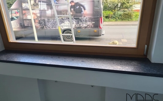 Granit Fensterbank Steel Grey