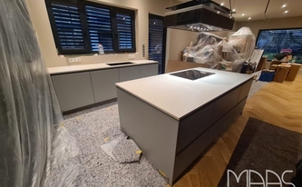 Dekton Arbeitsplatten Moone in Darmstadt montiert