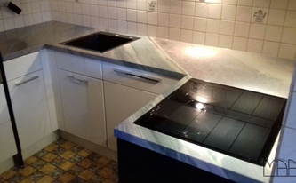 Granit Arbeitsplatten Azul Imperial Extra