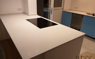 Caesarstone Arbeitsplatten und Wischleisten 4001 Fresh Concrete