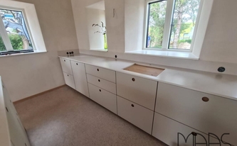 Altissimo Marazzi Arbeitsplatten in Eiderstedt montiert