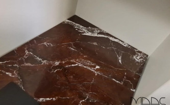 Rote Marmor Arbeitsplatte Rosso Levanto