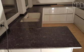 Granit Küche - Arbeitsplatten Projekte 