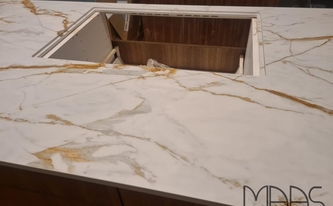 Dekton Arbeitsplatte Reverie mit Ausschnitt