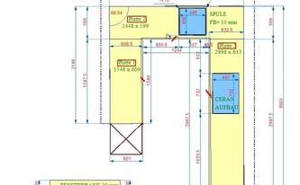 CAD Zeichnung Granit Star Galaxy Arbeitsplatten