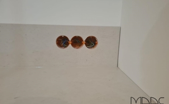 Steckdosenbohrungen in der CTX - Basic Keramik Rückwand Trani Ivory