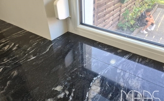 Granit Fensterbank Black Cosmic