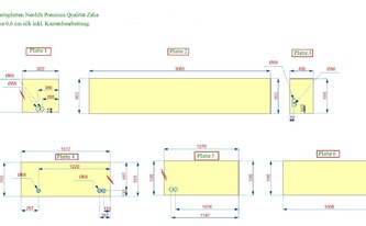 CAD Zeichnung der Neolith Rückwände