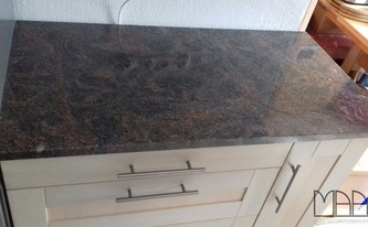 Granit Arbeitsplatten Himalaya Blue