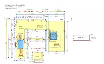 Granit Arbeitsplatten CAD Zeichnung