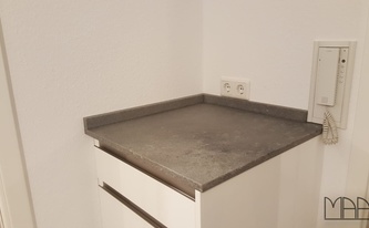 Caesarstone Arbeitsplatten und Wischleisten 4033 Rugged Concrete