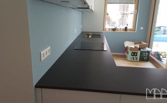 Geschliffene Caesarstone Arbeitsplatten 4120 Raven