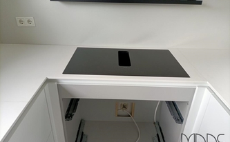 Cerafld in der Compac Arbeitsplatte Absolute Blanc