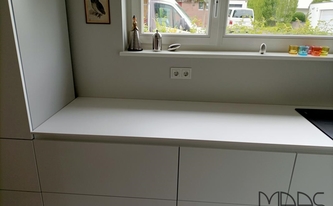 Compac Arbeitsplatten Absolute Blanc in 1,2 cm