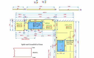 Granit Arbeitsplatten - Produktionsplan